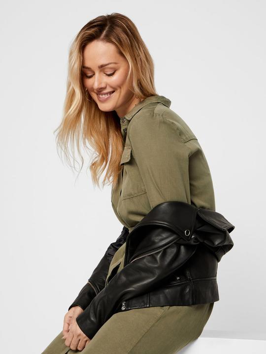 Immagine prodotto Pieces Leder Bikerjacke (S)