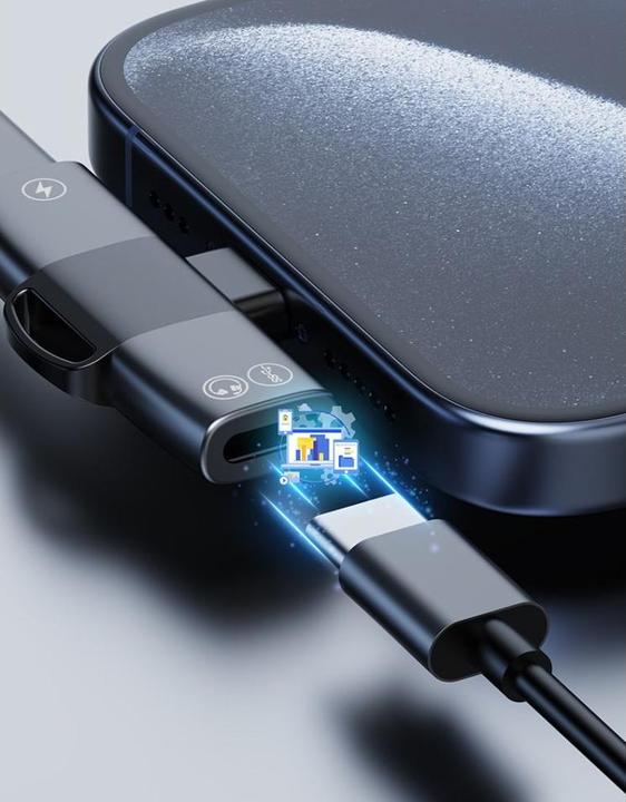 Immagine prodotto PowerGuard 2-in-1 USB-C Headphone Splitter & Charge + Sync (USB-C, USB-C)