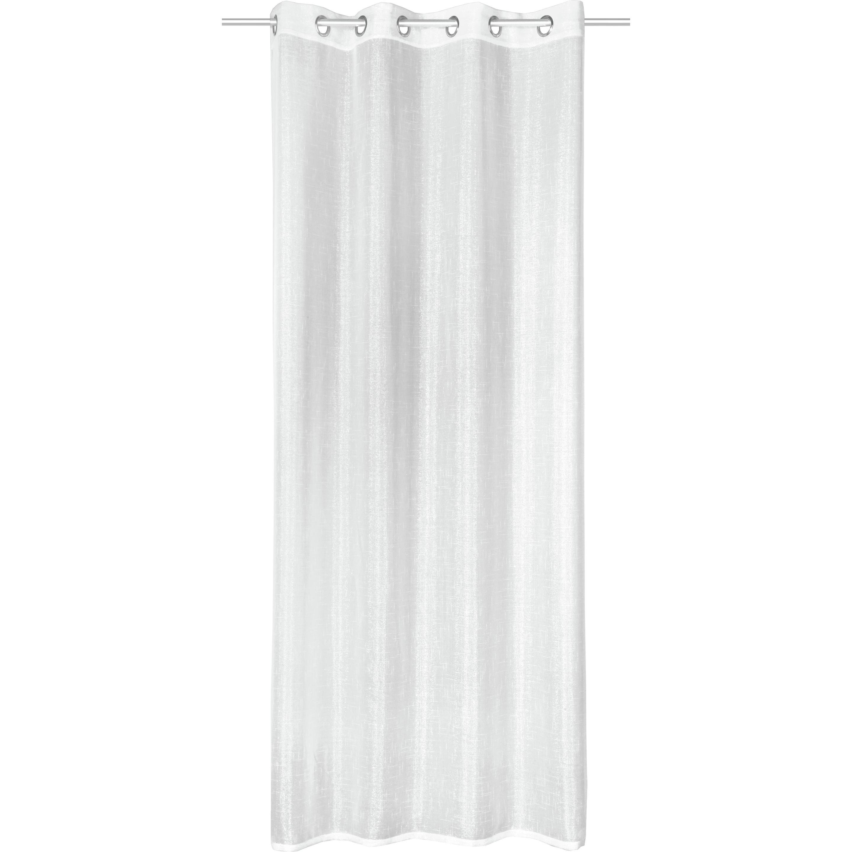 Sehlbach, Tenda, Fertiggardine mit Ösen Etamine mit Metalleffektgarn (245 x 135 cm)