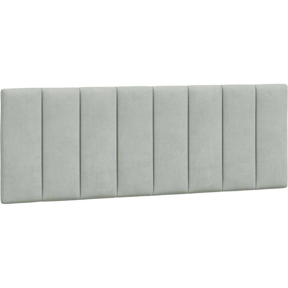 Thumbnail - VidaXL, Bett, Bettgestell mit Kopfteil Samt (140 x 200 cm)