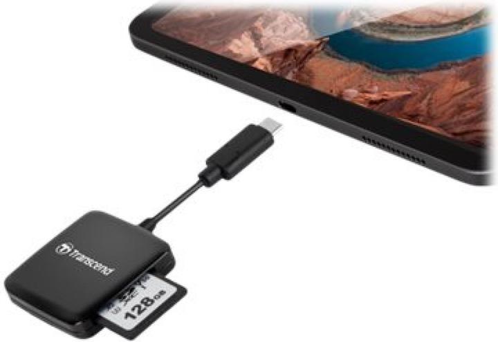 Actual product image Transcend RDC3 SD card reader (USB-C 3.0)
