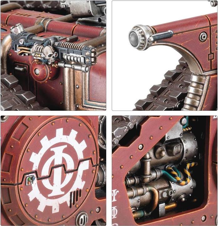 Actual product image Games Workshop Warhammer 30k - Mechanicum : Triaros Armoured Conveyor (Plastic)