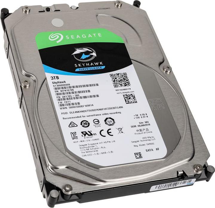 Actual product image Seagate SkyHawk (3 TB, 3.5", CMR)