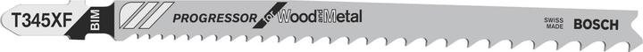Actual product image Bosch Professional Zubehör PRO Multi Material thick and thin T345XF Stichsägeblatt, 132 mm, 5-tlg.