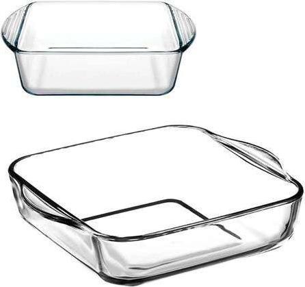 Produktbild Hermia Shinex Glass Platter Set 2 Pieces