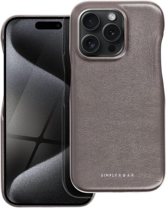 Produktbild Roar Back panel cover case LOOK for IPHONE 15 Pro Grey (Apple iPhone 15 Pro)