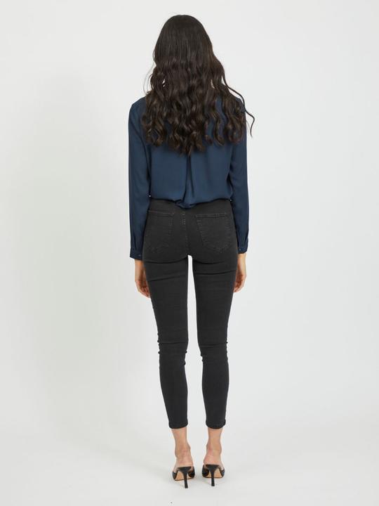 Produktbild Vila High Low geteilter Kragen Hemd (XXL)