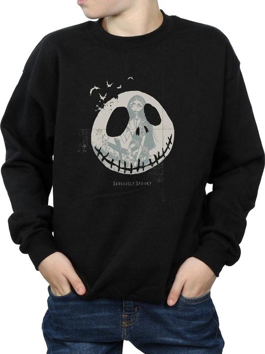 Image du produit Disney - Sweat NIGHTMARE BEFORE CHRISTMAS SERIOUSLY SPOOKY - Garçon (140, 146)