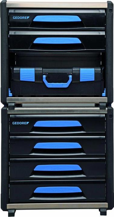 Actual product image Gedore WM 24 ToolBoxModule WorkMo B2 Drawers H6 (1 Piece)