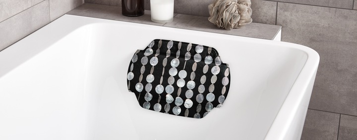 Image du produit Kleine Wolke Oreiller cervical Perla Noir/Blanc (32 x 22 cm)