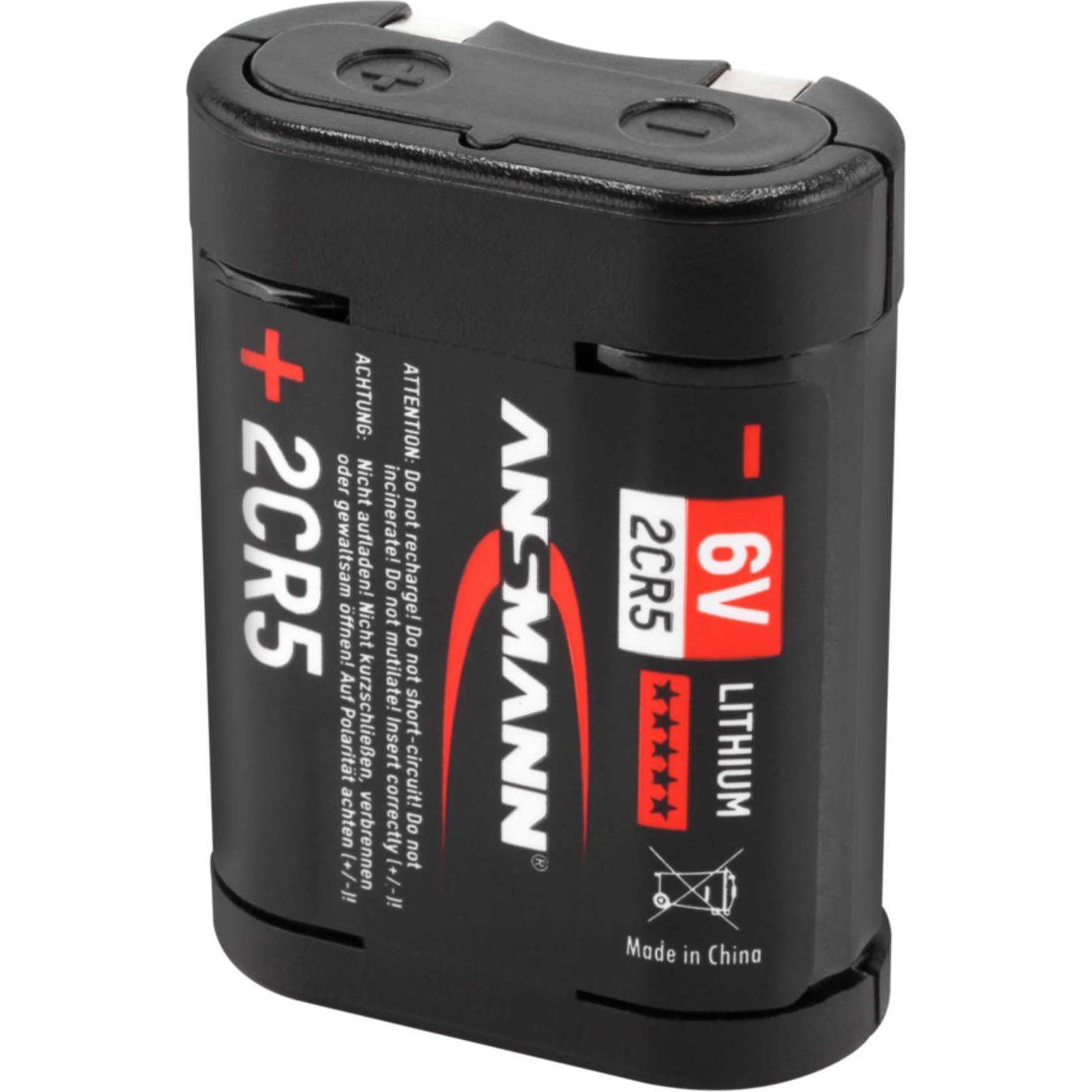 Ansmann Lithium (1 Stk., 2CR5, 1400 mAh), Batterien + Akkus
