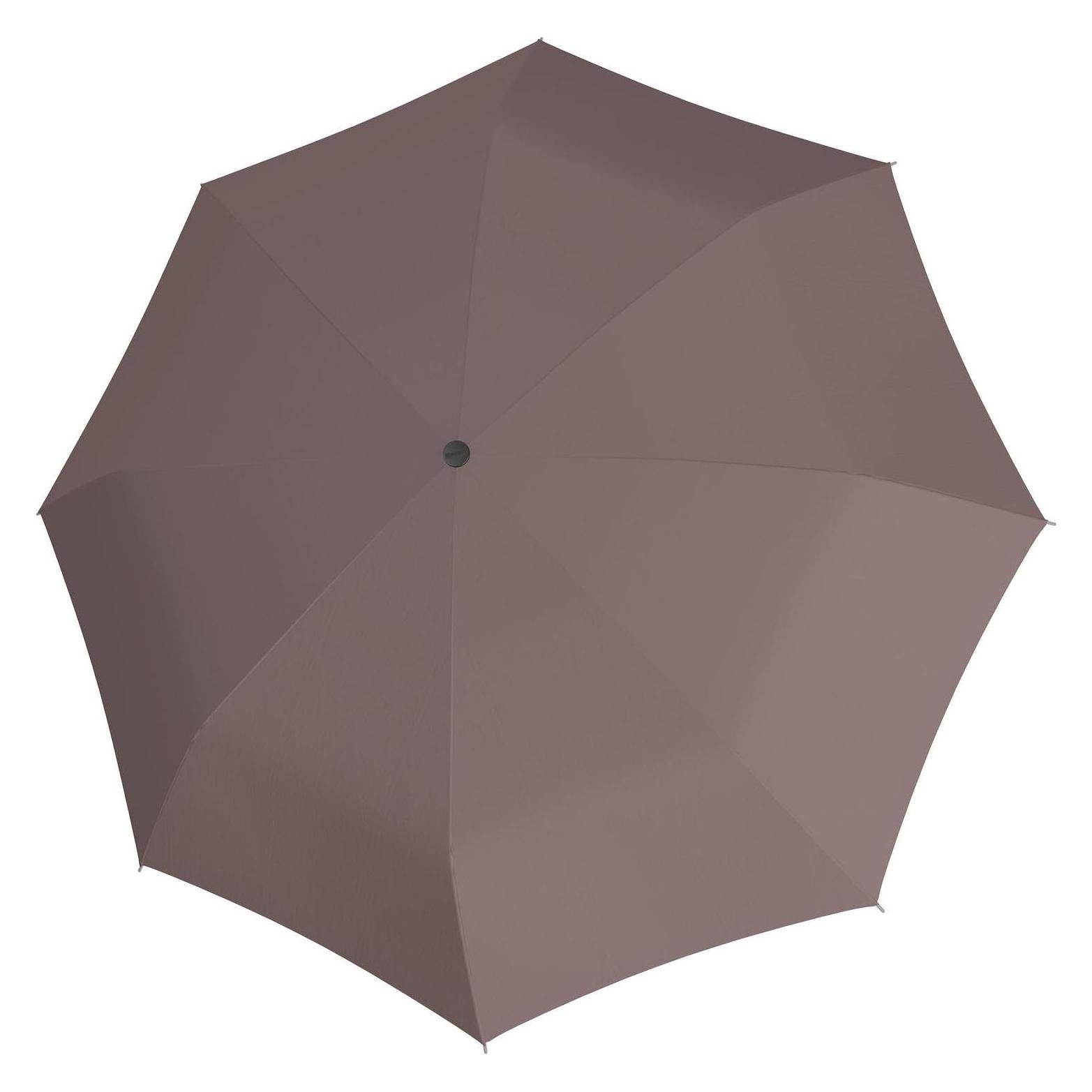Knirps, Unisex, Regenschirm, T.205 Duomatic Twoglam, Braun