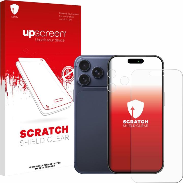 Actual product image upscreen Scratch Shield Protector (1 pcs., Apple iPhone 17 Pro Max)