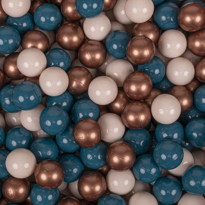 Bleu, Cuivre, Beige