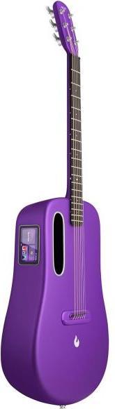 Produktbild Lava Music Gitarre ME 4 38 Zoll Lila mit Kabel (Super AirSonic Kohlefaser-Verbundstoff)