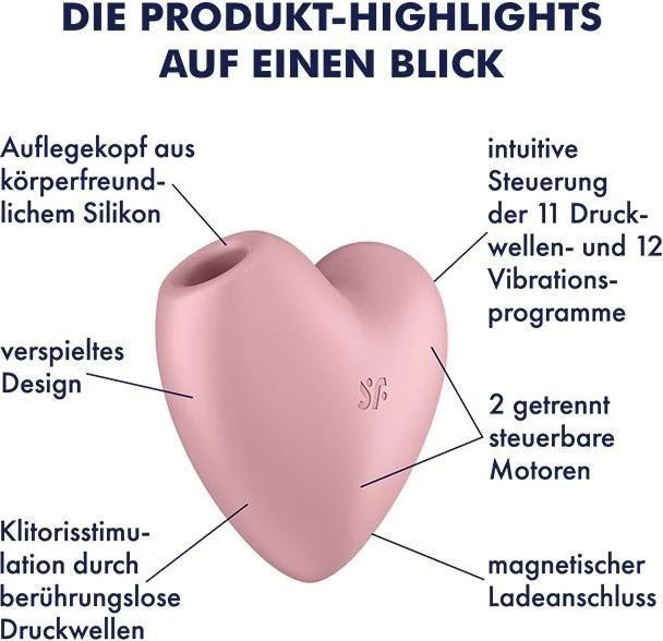 Produktbild Satisfyer Cutie Heart Air Pulse Vibrator
