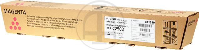 Actual product image RICOH NRG Toner MPC2503 magenta Low Capacity (M)