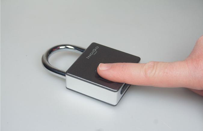 Actual product image Mediacom K500 Smart Padlock (Fingerprint, Key)