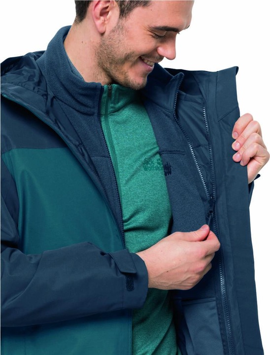 Actual product image Jack Wolfskin Taubenberg 3in1 Jkt M (L)