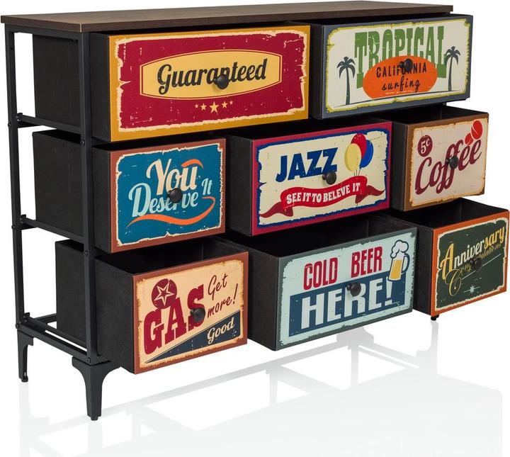 Image du produit hjh LIVING Ameriko B (102.50 x 30 x 77.50 cm)