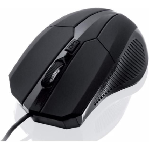 iBox ID0124 (Kabelgebunden), Maus, Schwarz