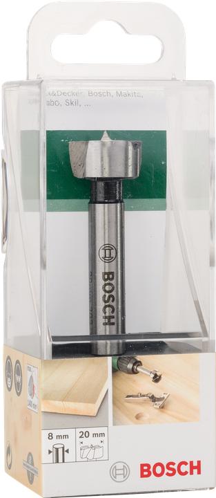 Produktbild Bosch Zubehör Forstnerbohrer, DIN 7483 G D= 20,0 mm L= 90 mm (8 mm)