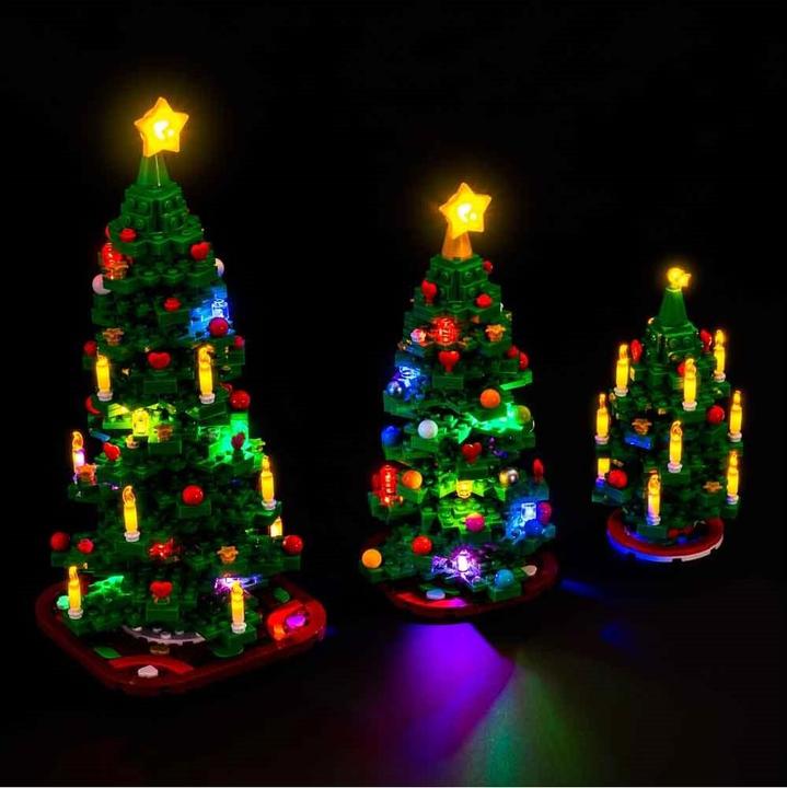 Actual product image Light my bricks LEGO Christmas Tree #40573 Light Kit