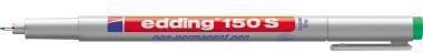 Produktbild Edding Folienstift 150 S 0,3mm grün nicht dokumentenecht (Grün, 0.30 mm, 1 x)
