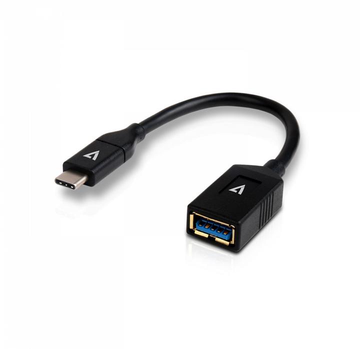 Image du produit V7 V7U3C-BLK-1E (0.10 m, USB 3.1)