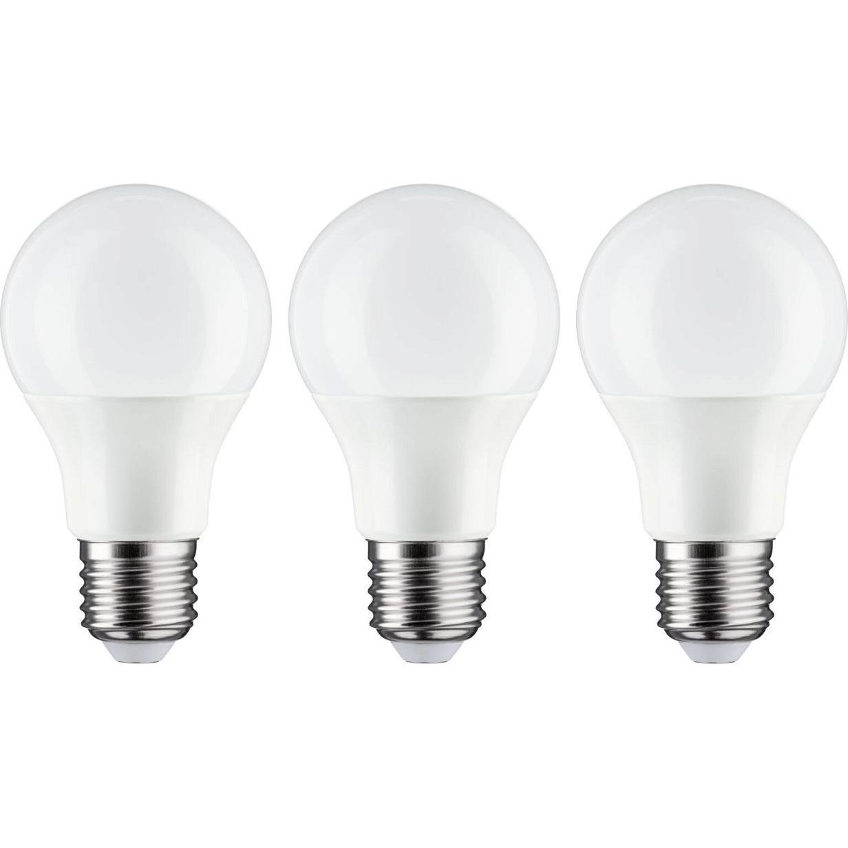 Paulmann, Leuchtmittel, Allgebrauchslampe 3er Set (E27, 8 W, 806 lm, 1 x, F)