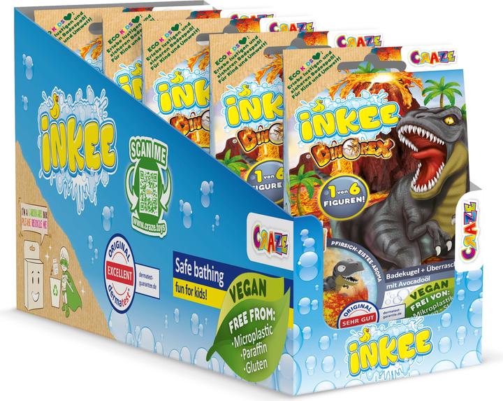 Image du produit Craze Inkee Surprise Dino (Bombe de bain)