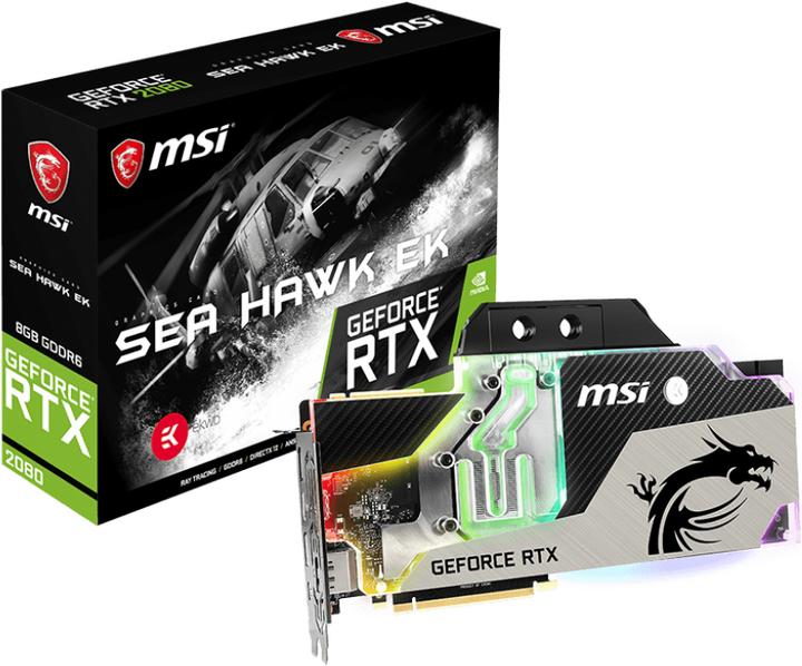 Produktbild MSI GeForce RTX 2080 SEA HAWK EK X (8 GB)