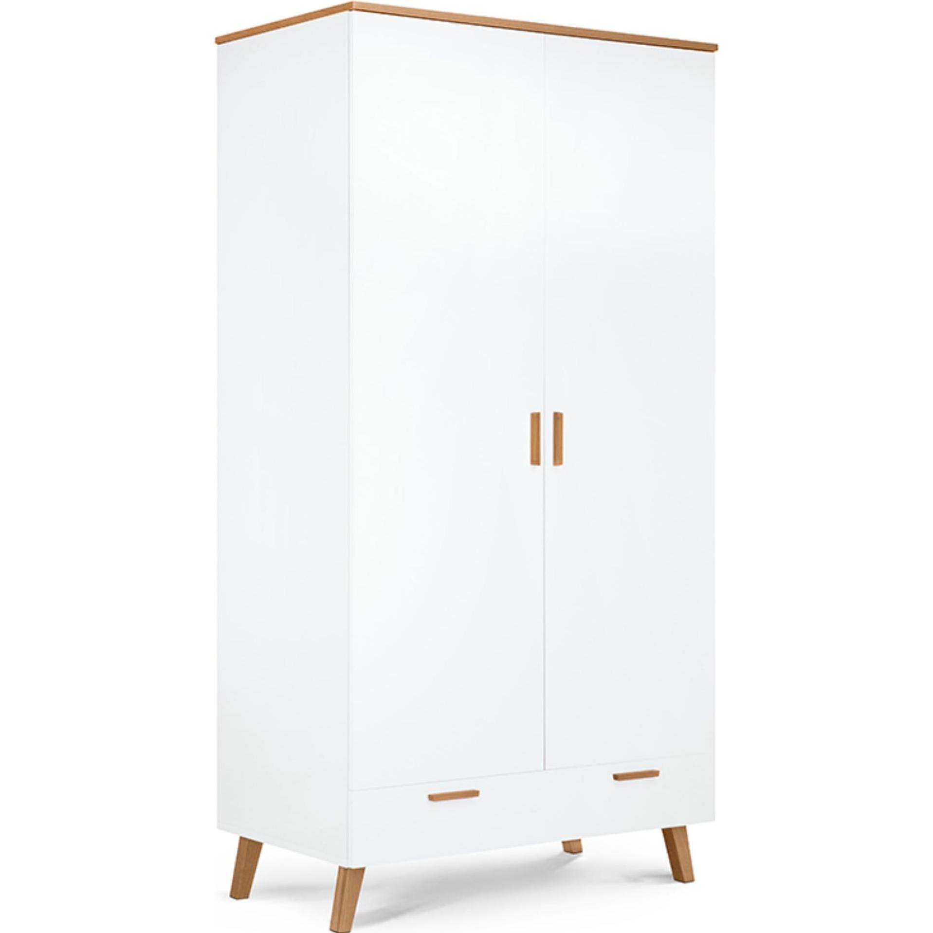 Konsimo, Kleiderschrank, Frisk (100 x 195 x 58 cm)