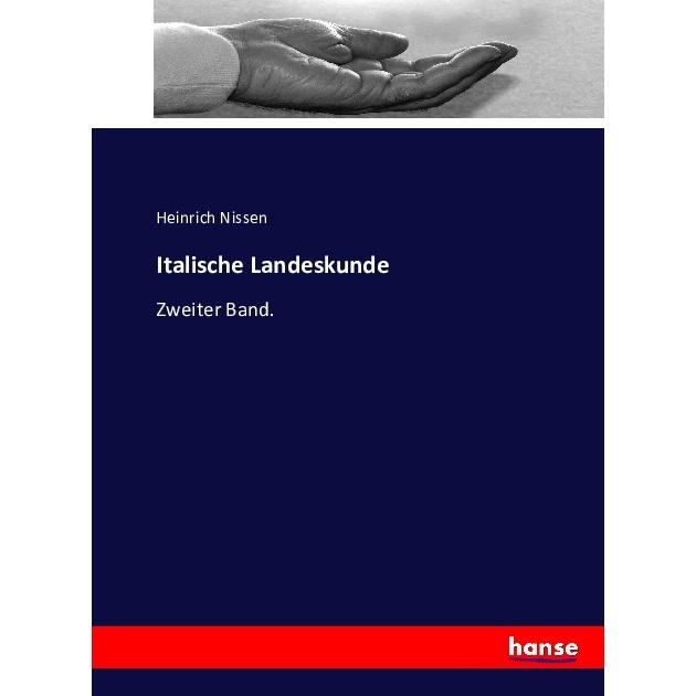Italische Landeskunde, Ratgeber von Heinrich Nissen