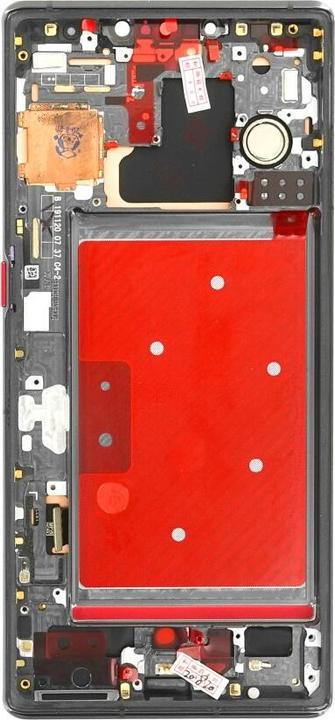Produktbild OEM Display Unit + Frame for Huawei Mate 30 Pro black (Display, Huawei Mate 30 Pro)