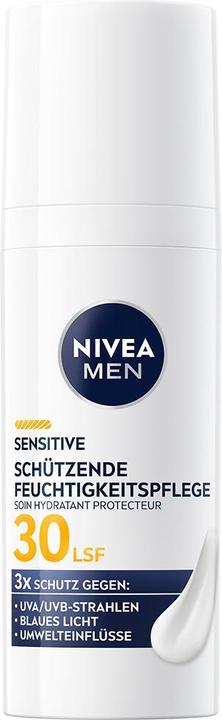 Actual product image NIVEA MEN Sensitive (50 ml, Day cream, SPF 30)