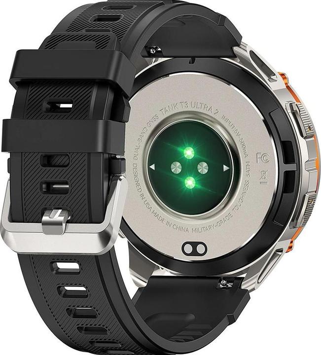 Actual product image Kospet Smartwatch Tank T3 Ultra 2 Schwarz (48 mm, WLAN only)