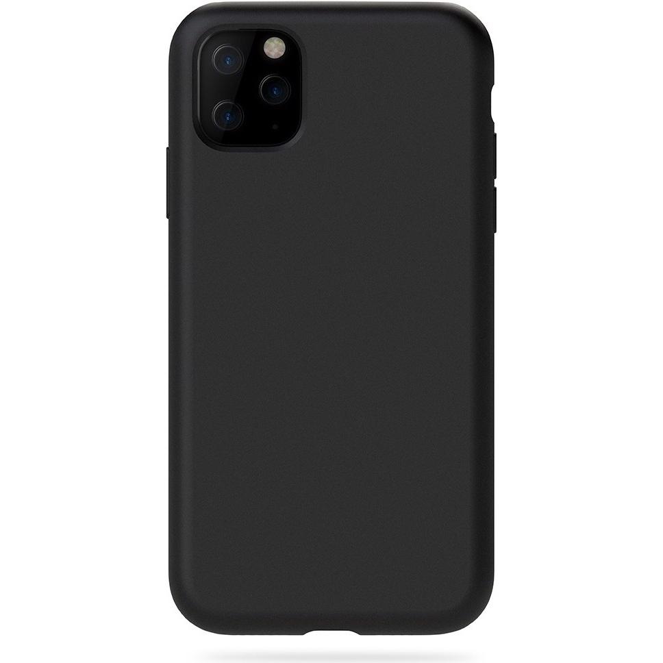 KMP Silicone Case (Apple iPhone 11), Smartphone Hülle, Schwarz