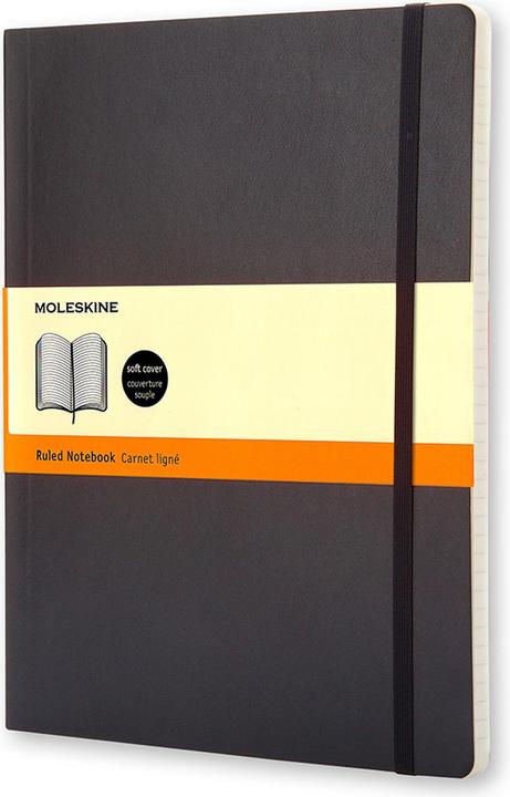 Actual product image Moleskine Notebook Classic Soft XLarge (Special, Lined, Soft cover)