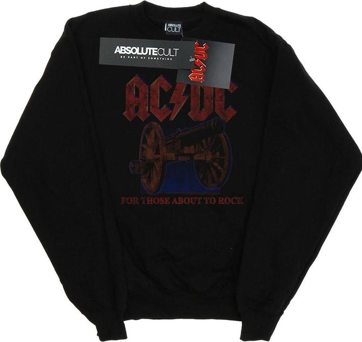 Produktbild AC/DC For Those About To Rock Canon Sweatshirt Jungen (128)