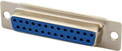 Image du produit Tecline Connecteur D-Sub 25 broches femelle, version soudée