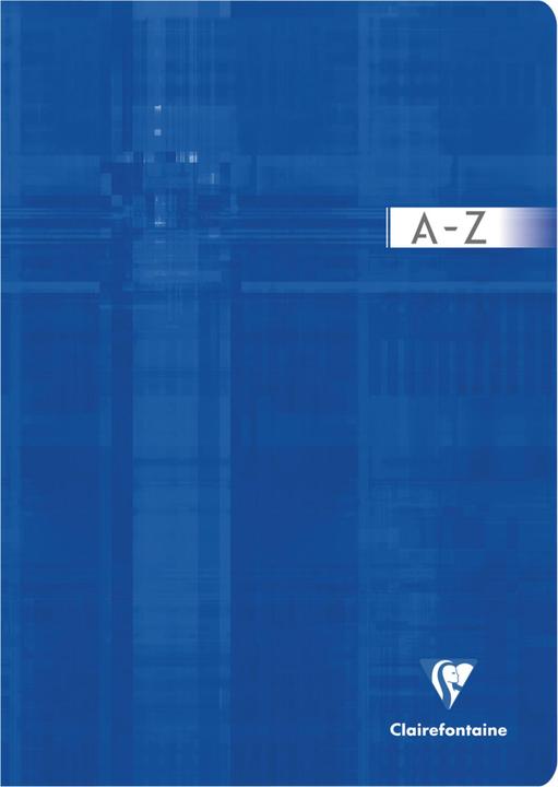 Produktbild Clairefontaine Notizheft mit Register A - Z (A4, Kariert, Weicher Einband)