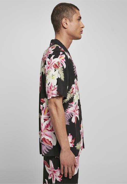 Produktbild Urban Classics Viscose AOP Resort Shirt - 12138 (5XL)