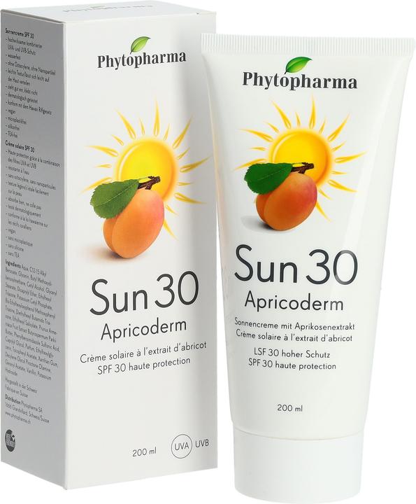 Actual product image Phytopharma Sun LSF30 Tb 200 ml (Suntan cream, SPF 30, 200 ml)