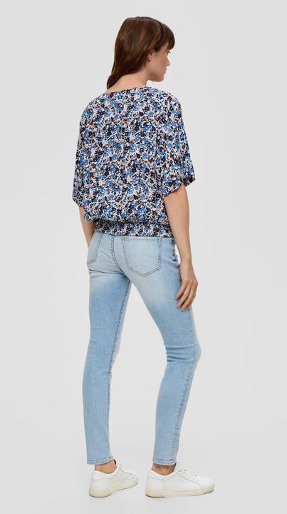 Immagine prodotto s.Oliver Bluse Bluse mit gesmoktem Bund (38)