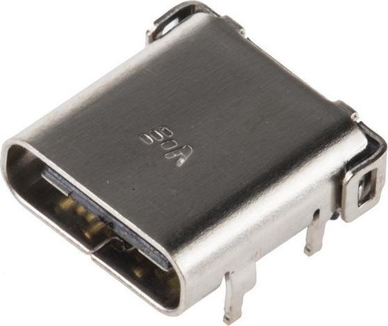 Actual product image RS PRO USB connector C socket, PCB