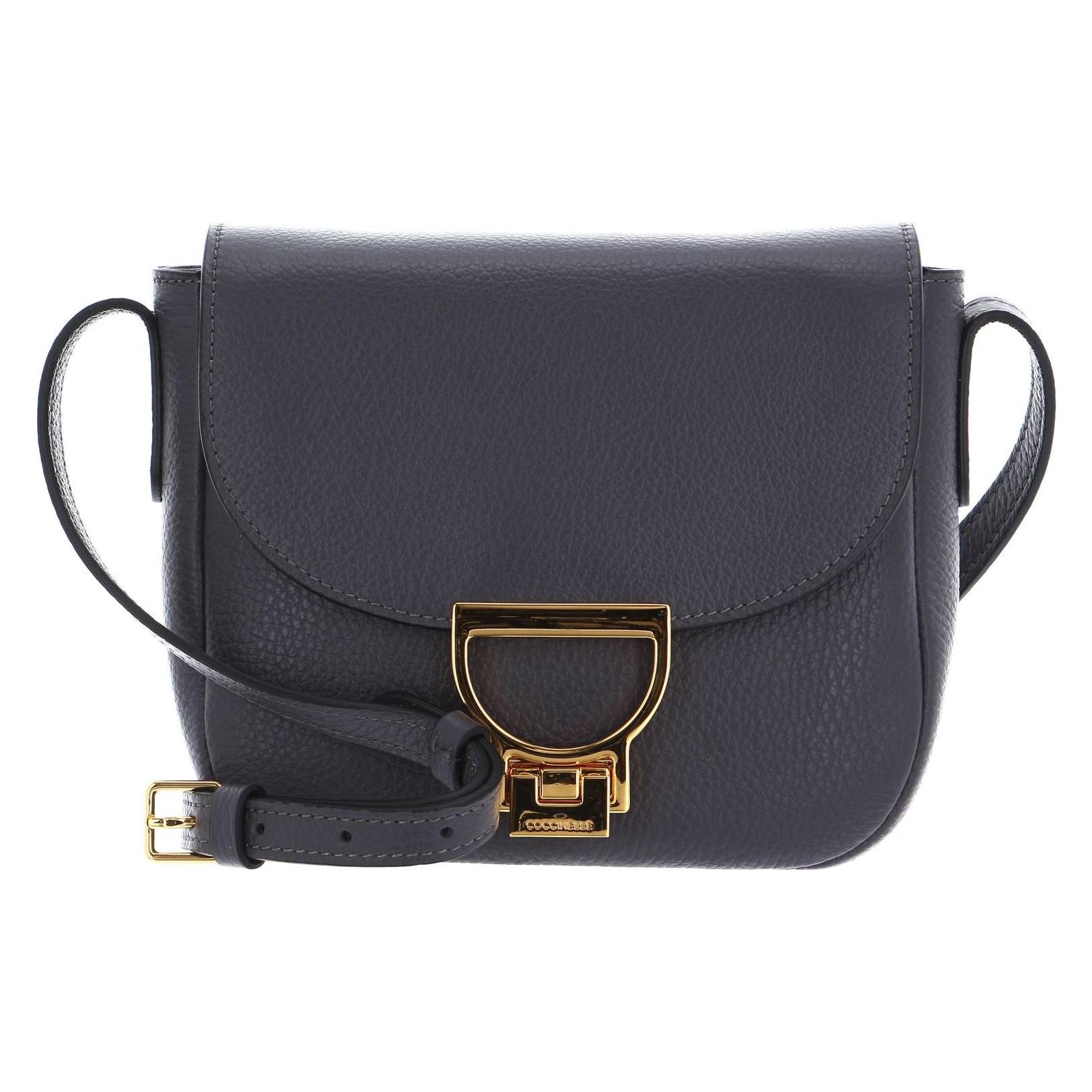 Coccinelle, Damen, Handtasche, Umhängetasche "Arlettis" Grau, Grau