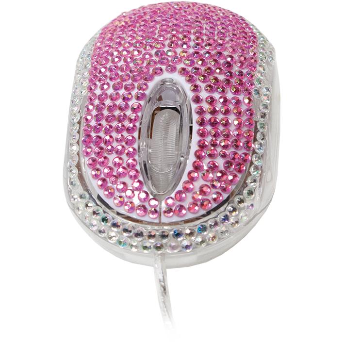 LogiLink ID0124 (Cablato), Mouse, Pink