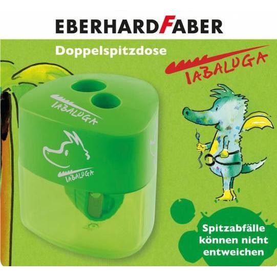 Magni, Spitzer, Eberhard Faber 585191 - Doppelspitzdose Tabaluga, grün