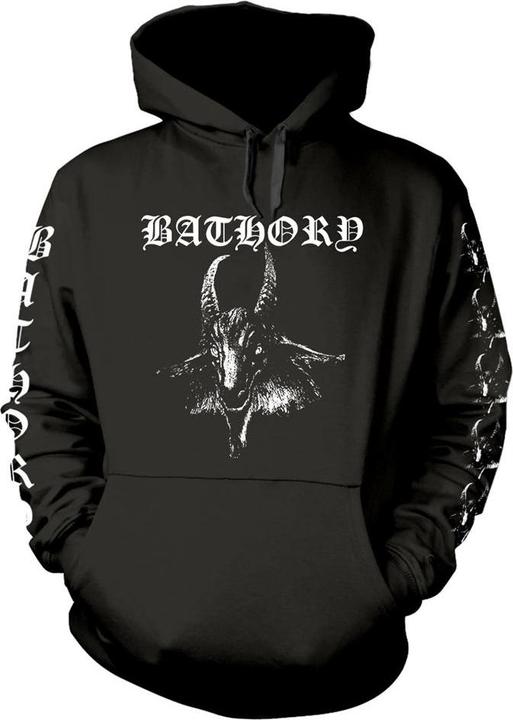Immagine prodotto Bathory Felpa con Cappuccio Capra Adulto Unisex (XXL)